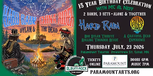 WXYG The Goat 15yr Celebration with Hard Rain and China Rider at the Paramount Theater