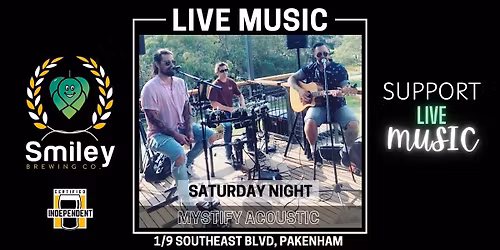 Mystify Acoustic Live @ Smiley Brewing