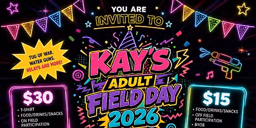ADULT FIELD DAY