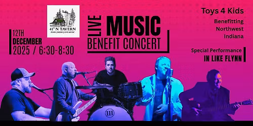 In Like Flynn @ 41\u02daN Tavern benefitting Toys 4 Kids