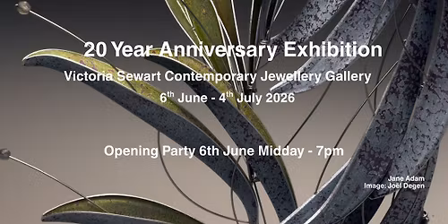 Invitation to Launch Party - 20 Year Anniversary Exhibition