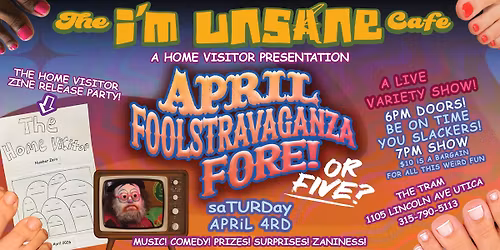 APRIL FOOLSTRAVAGANZA FORE! OR FIVE?