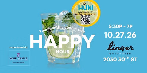 October HUNI Hour - Community Happy Hour