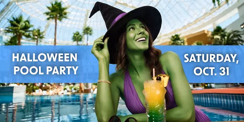 FREE HALLOWEN POOL PARTY \ud83c\udf83\ud83c\udf0a at the Wawy\u00e9 Oasis!