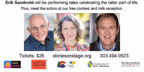 Stories on Stage presents "Late Bloomers"