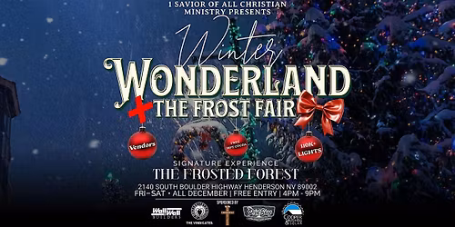 Winter Wonderland + Frost Fair