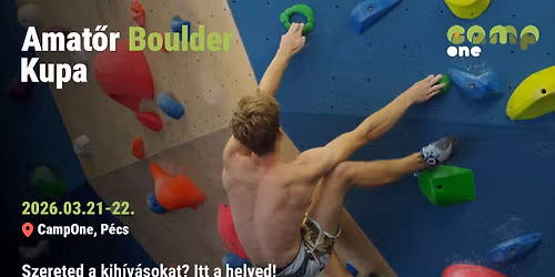 II. Amat\u0151r Boulder Magyar Bajnoks\u00e1g I. fordul\u00f3 (CampOne)