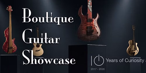 Boutique Guitar Showcase enTour 2026 | Dallas \u2014 The Guitar Sanctuary