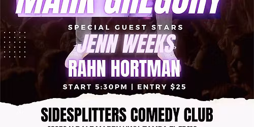 Healing With Humor - Mark Gregory at Side Splitters Comedy Club - Tampa