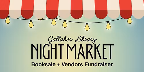 Night Market Book Sale + Vendors