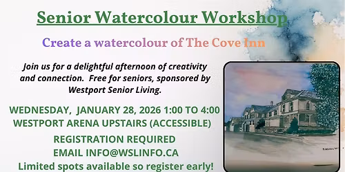 Watercolour Workshop with Barb Wilson 