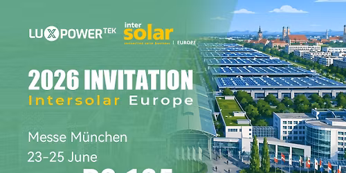 LuxpowerTek at Intersolar Europe 2026