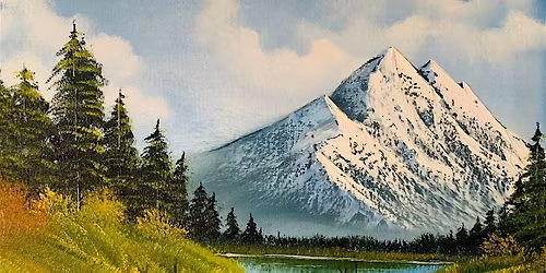 Bob Ross Style Painting Class