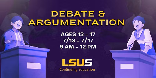 Debate & Argumentation (Ages 13-17)