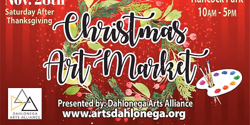 DAA Christmas Art Market - November 28th, 2026!