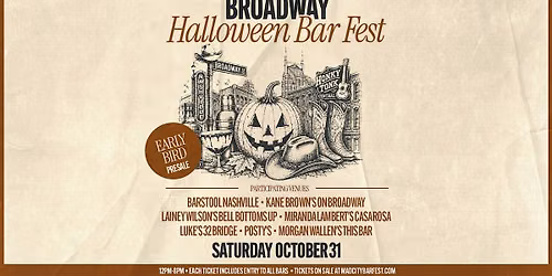 Broadway Halloween Bar Fest
