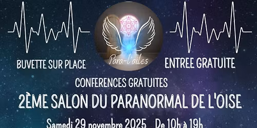 Salon du paranormal de l\u2019Oise - 2eme \u00e9dition 
