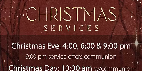 Christmas Eve 6:00 pm