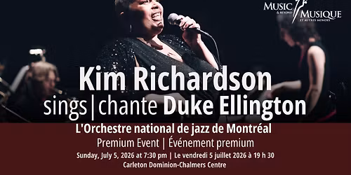 Kim Richardson sings | chante Duke Ellington
