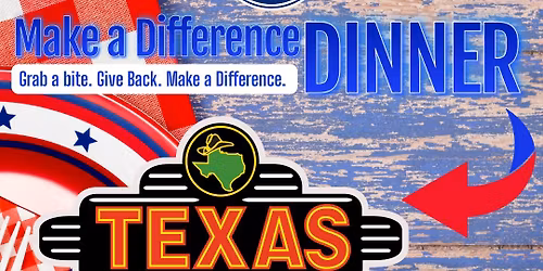 TEXAS ROADHOUSE - EAGLE OPS Make a Difference Dinner