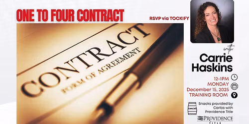 One to Four Contract with Carrie