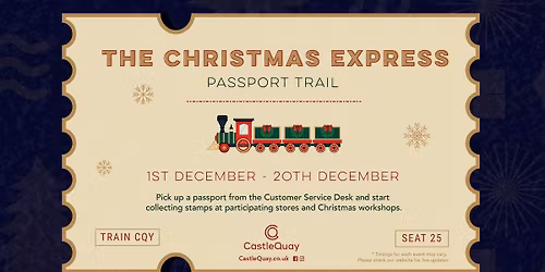 All aboard the Christmas Express Passport Trail!