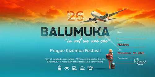 BALUMUKA - Prague Kizomba Festival - Nov. 6 - 9th 2026