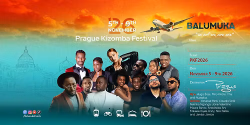 BALUMUKA - Prague Kizomba Festival - Nov. 5 - 9th 2026