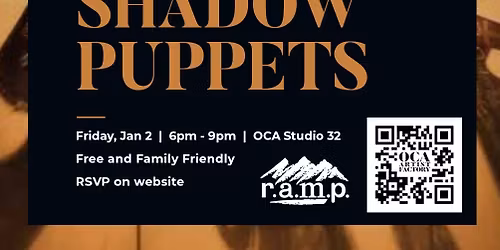 First Friday: Shadow Puppets with Lu Wei