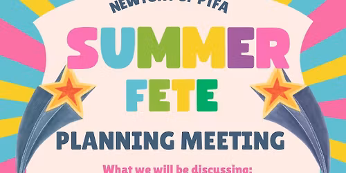 PTFA summer fete planning meeting 