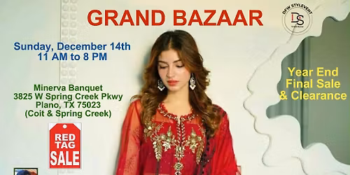 GRAND BAZAAR YEAR END FINAL SALE & CLEARANCE 2025