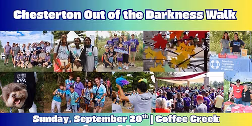 2026 Chesterton Out of the Darkness Walk