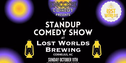 Standup Comedy at Lost Worlds Brewing ! (Cornelius, NC)