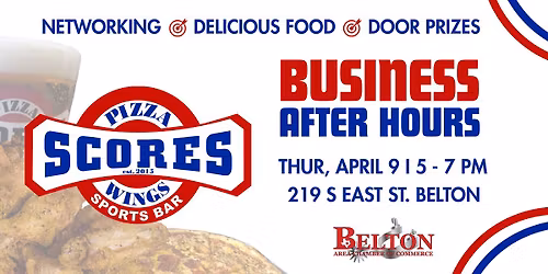 Business After Hours - Scores Pizza & Wings