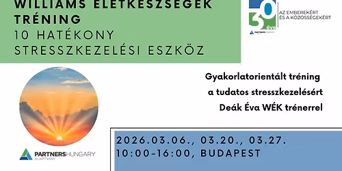 Williams \u00c9letk\u00e9szs\u00e9gek Stresszkezel\u00e9s tr\u00e9ning