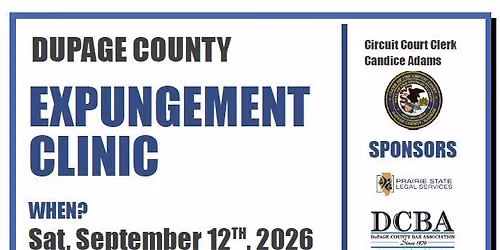 2026 DuPage Expungement Clinic