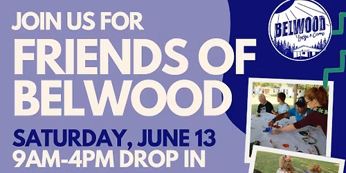 Friends of Belwood Lodge and Camp - Community Day