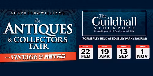 Stockport Guildhall Antiques Fair