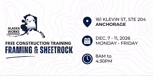FREE- Framing & Sheetrock Training