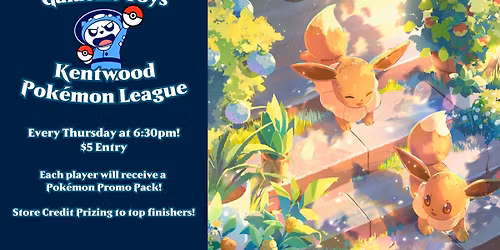 Galactic Toys Kentwood Weekly Pok\u00e9mon League Tournament