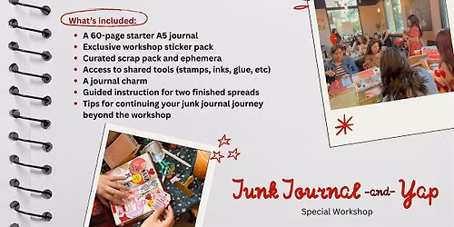 Creative Reset: A Junk Journaling Workshop by Junk Journal and Yap