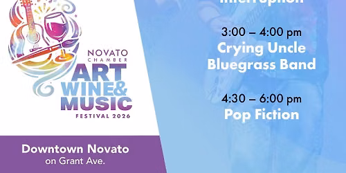 Novato Chamber Art Wine & Music Festival 2026