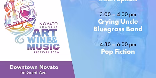 Novato Chamber Art Wine & Music Festival 2026