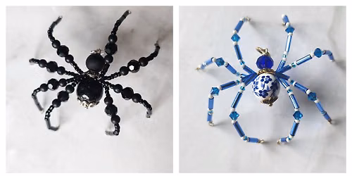 SMP September 12th, 1:00-3:30pm, Beaded Spider Workshop with L. Penbrook Creations