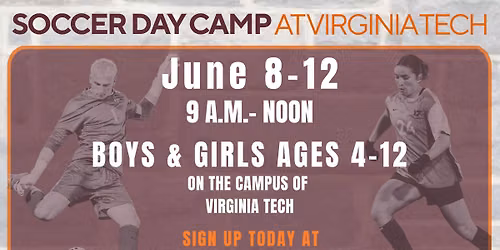 Soccer Camp at Virginia Tech