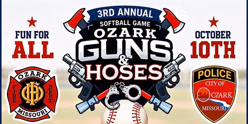 3rd Annual Ozark Guns & Hoses and National Night Out