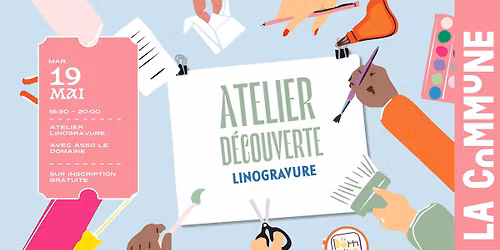 ATELIER D\u00c9COUVERTE - Linogravure