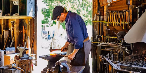 Benjamin Blacksmith Shop Opening Day