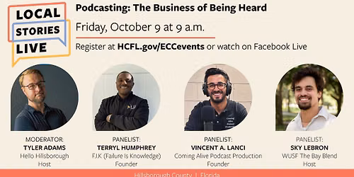 Local Stories Live presents Podcasting: The Business of Being Heard