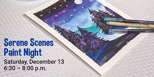 Serene Scenes Paint Night: Dec